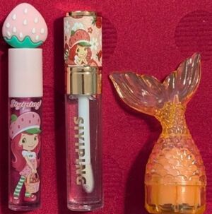 🍓 Strawberry Shortcake Lip Oils And Mermaid Chapstick - New 🍓